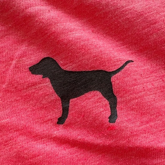 PINK Victoria's Secret Coral Short Sleeve Tee - Picture 5 of 6